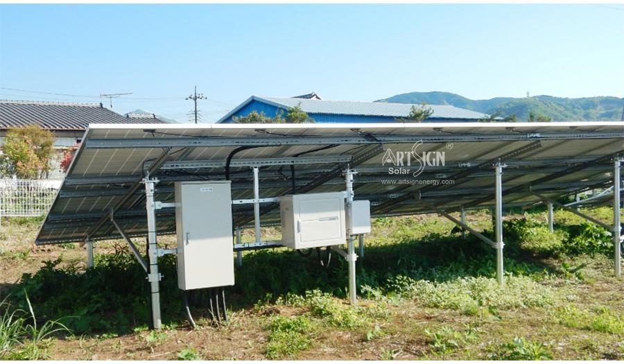 aluminum and steel solar mounting structures