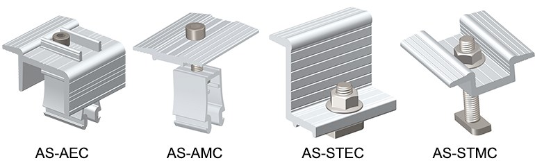 braçadeira solar média