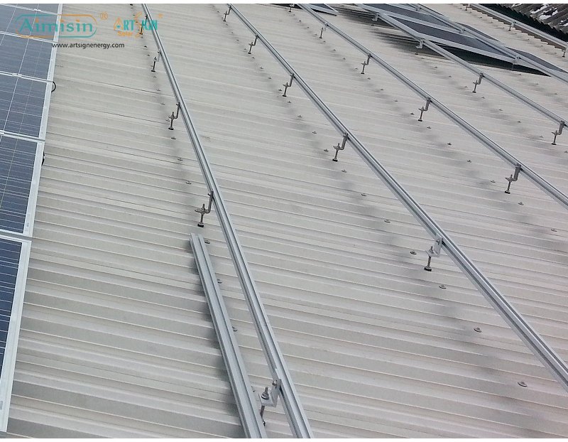 suportes de montagem solar para telhado