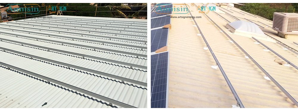 Art Sign solar rail connector AS-A-A159 case study