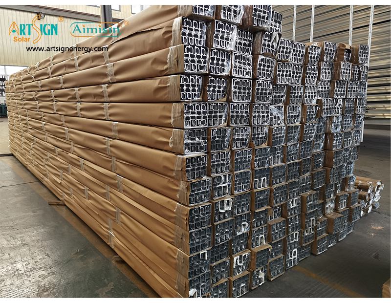 Solar mounting aluminum rail supplier