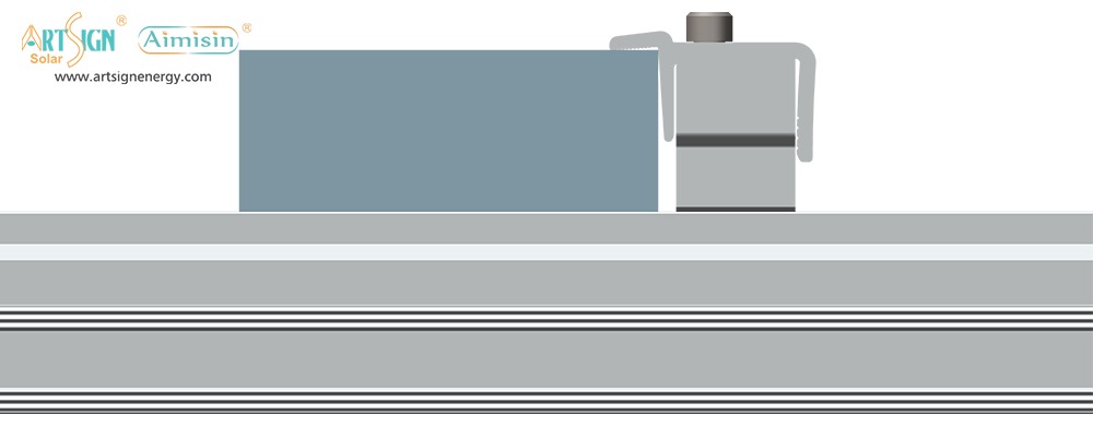 ART SIGN end clamps solar panels AS-AEC-01B