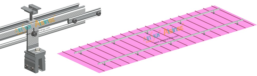 ART SIGIN standing seam clamps solar AS-N10-50