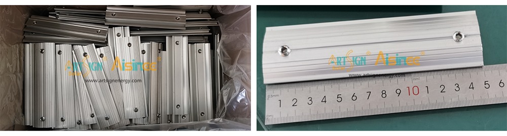 ART SIGN PV rail splice kit AS-RS-09 packages