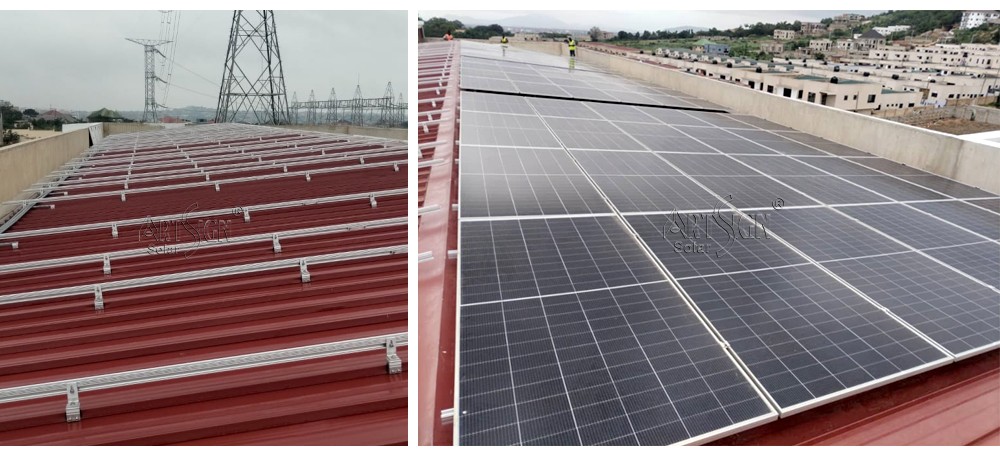 solar panel roof mounting rails