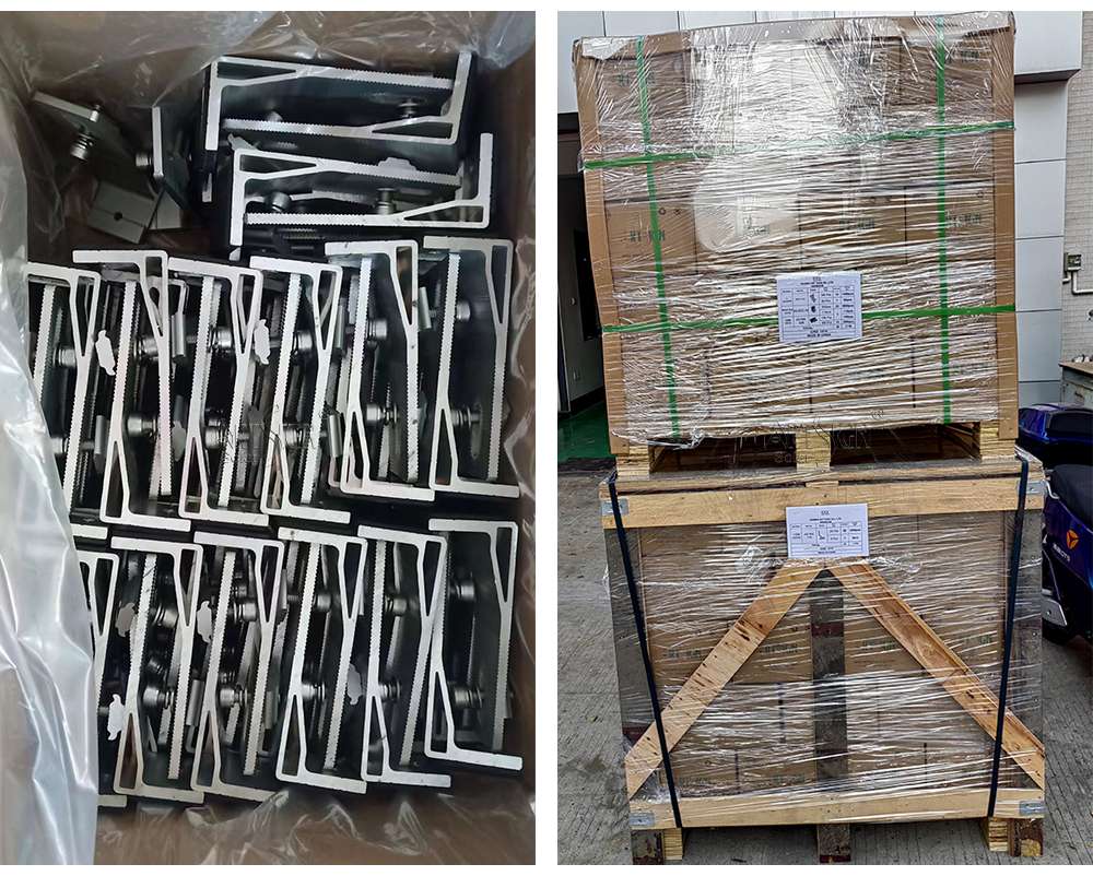 tin roof solar L bracket packages