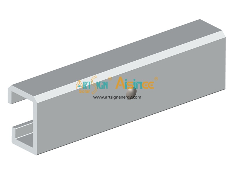 Kit de emenda para trilho C 01# para montagem em trilho solar