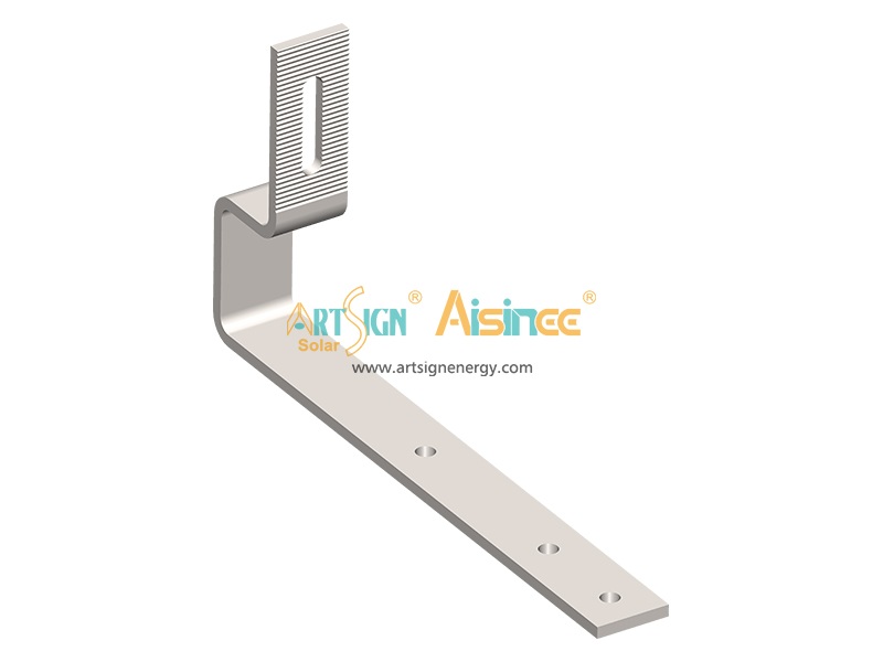 Al6005-T5 Sistema de montagem solar China Atacadista de suportes solares para telhado de telhas |Art Sign