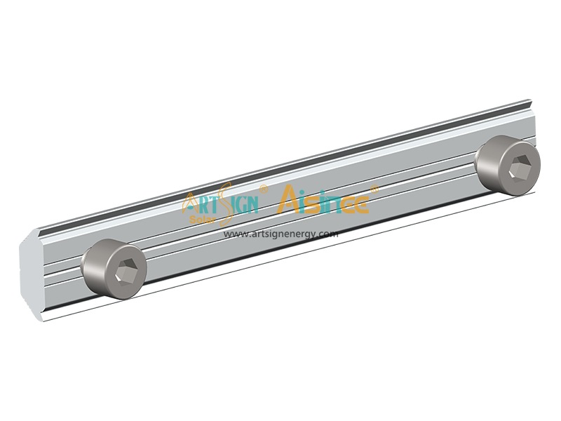 XRS-01# Conector de trilhos de montagem solar