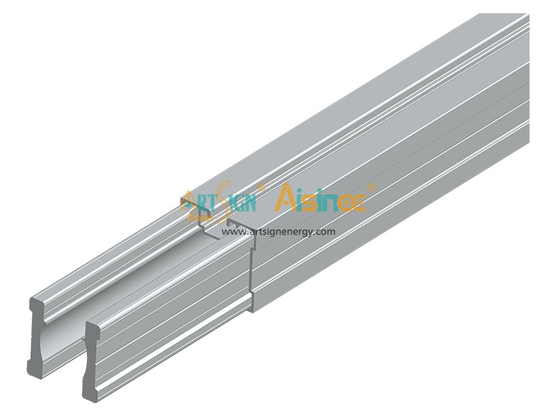 Atacadista de kits de emenda de trilho solar personalizados de alumínio anodizado de instalação rápida | Art Sign