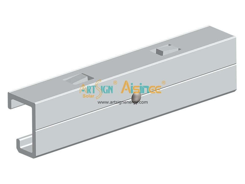 Conector de emenda CR Rail 02# para sistema de montagem solar | Art Sign