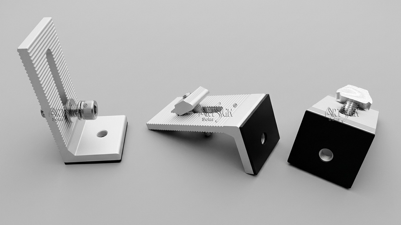 Como pré-montamos os pés em L dos painéis solares para uma instalação mais rápida | ART SIGN