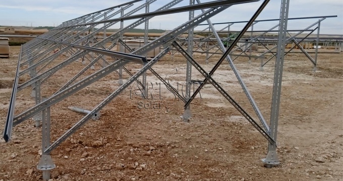 Sistema de montagem em solo de zinco-alumínio-magnésio de 2MW | Art Sign