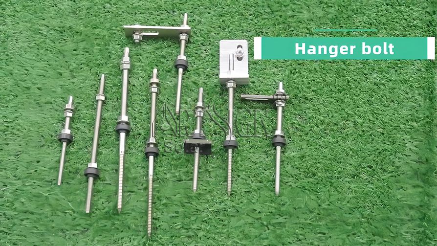 Parafuso de fixação do suporte do telhado do painel solar