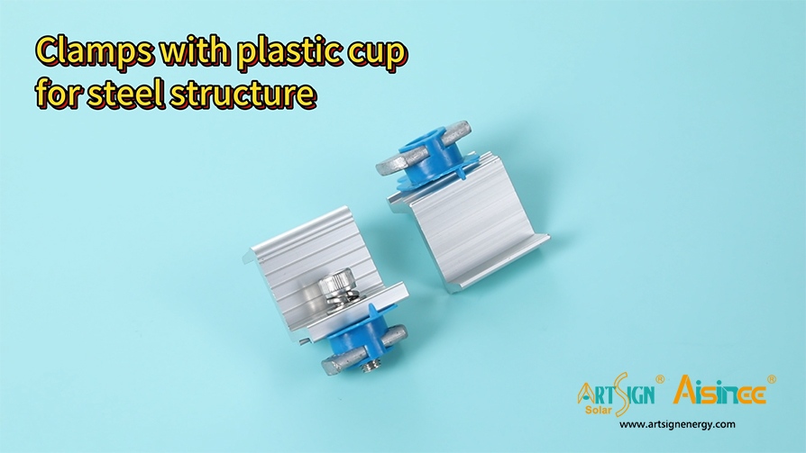 Guia de Montagem da Braçadeira do Painel Solar