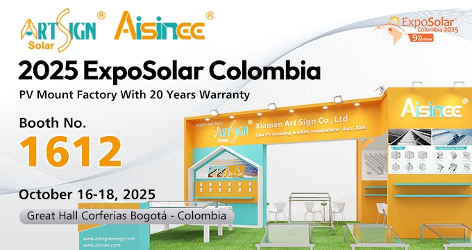 A Art Sign Solar estará presente na Exposolar Colômbia – Visite-nos no estande 1612!